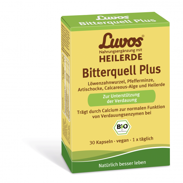 Abbildung für LUVOS Heilerde Bio Bitterquell Plus Kapseln