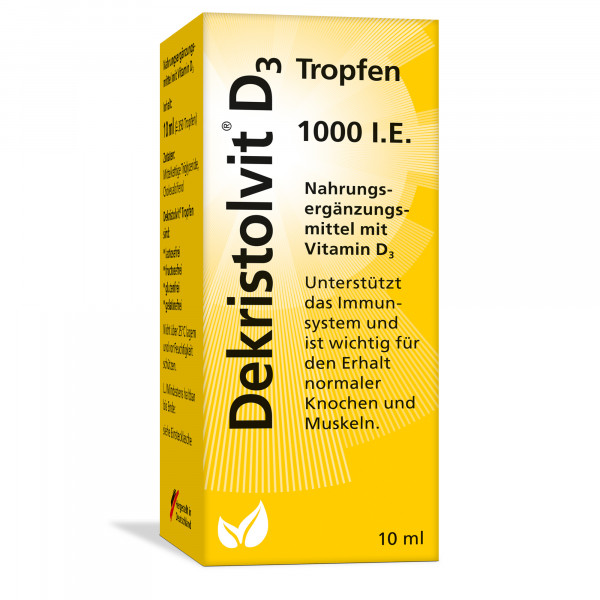 Abbildung für DEKRISTOLVIT D3 1.000 I.E. Tropfen