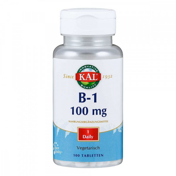 Abbildung für VITAMIN B1 THIAMIN 100 mg Tabletten