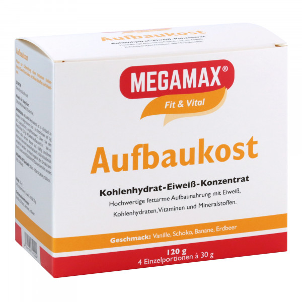 Abbildung für MEGAMAX Aufbaukost 4 Sorten Pulver