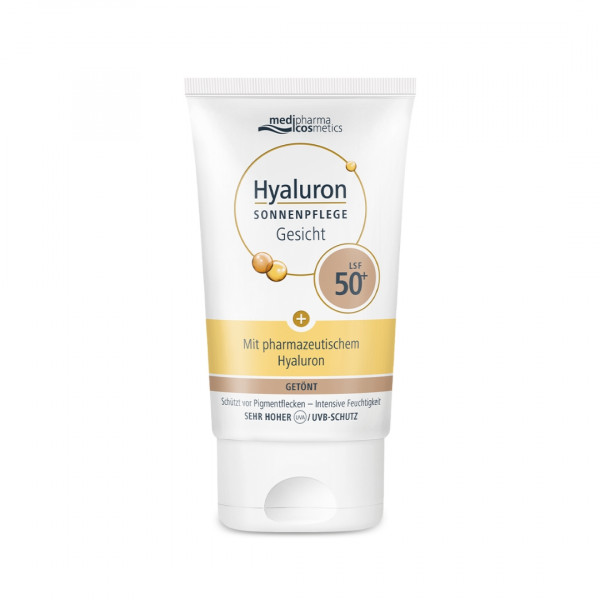 Abbildung für HYALURON SONNENPFLEGE Gesicht Creme LSF 50+ getönt