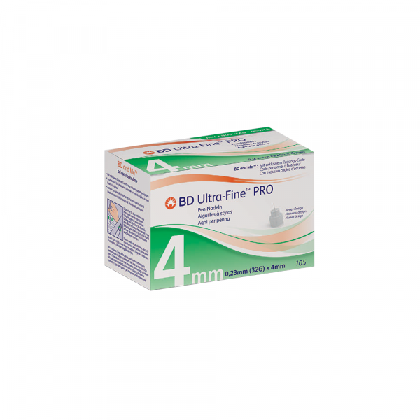 Abbildung für BD ULTRA-FINE PRO Pen-Nadeln 4 mm 32 G 0,23 mm