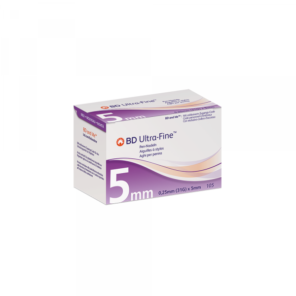 Abbildung für BD ULTRA-FINE Pen-Nadeln 5 mm 31 G 0,25 mm