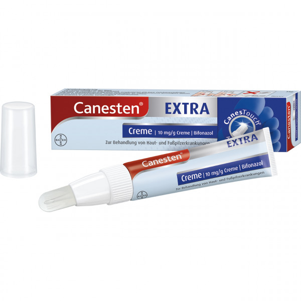 Abbildung für CANESTEN Extra Creme 10 mg/g m.CanesTouch Applik.