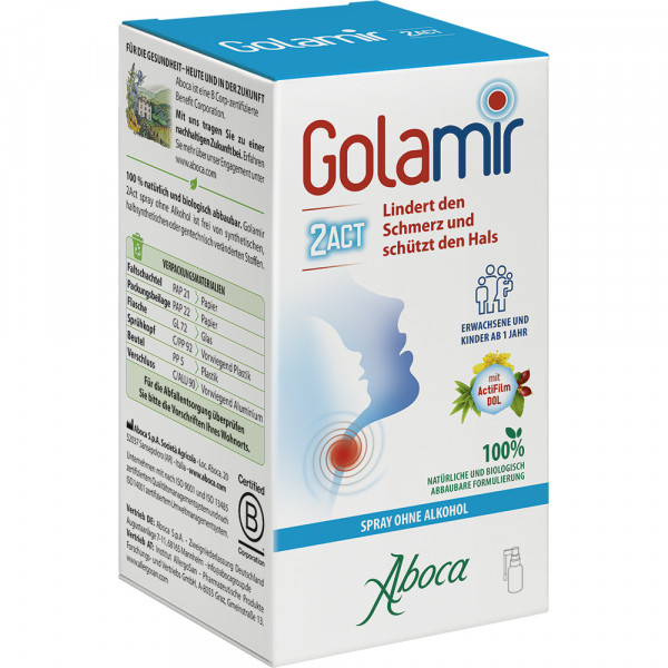 Abbildung für GOLAMIR 2Act Spray ohne Alkohol