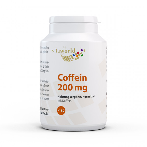 Abbildung für VITA WORLD Coffein 200 mg Tabletten