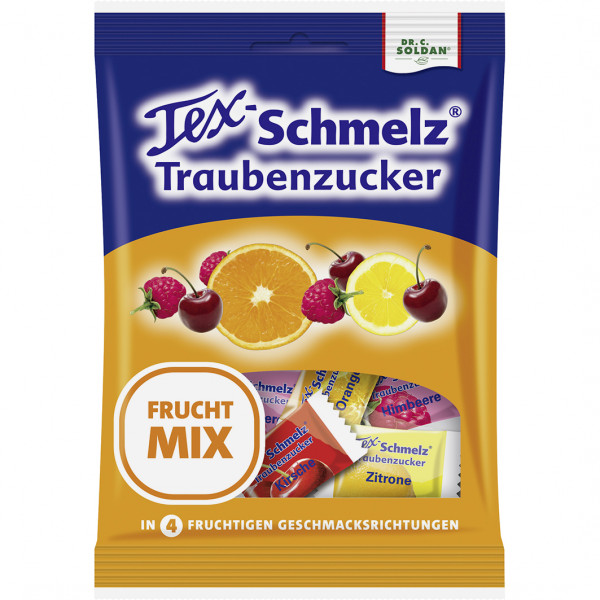 Abbildung für SOLDAN Tex Schmelz Frucht-Mix Kautabletten