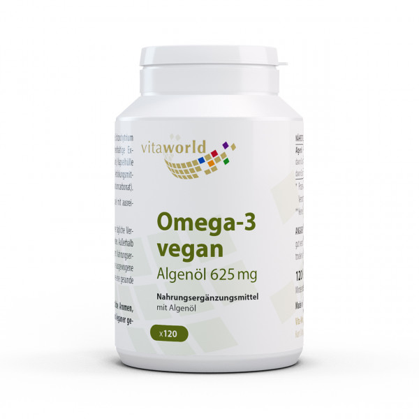 Abbildung für OMEGA-3 VEGAN Algenöl 625 mg Kapseln
