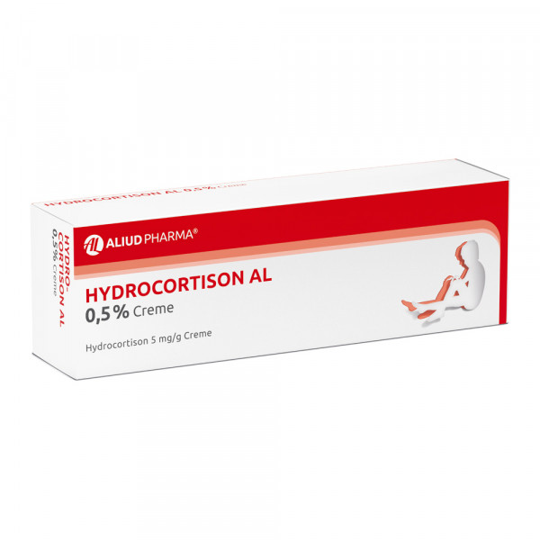 Abbildung für Hydrocortison AL 0,5 % Creme bei allergischen Erkrankungen der Haut