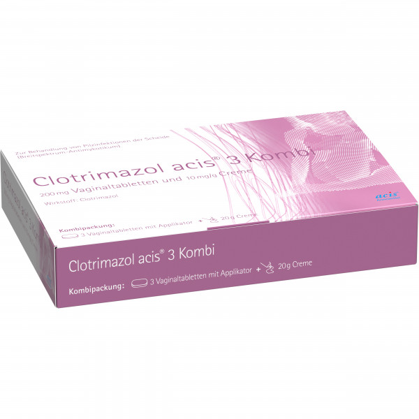Abbildung für CLOTRIMAZOL acis 3 Kombipackung