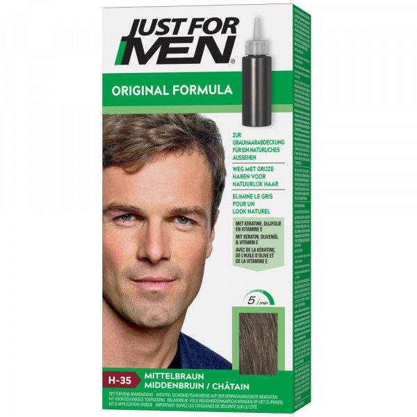 Abbildung für JUST for men Tönungsshampoo mittelbraun