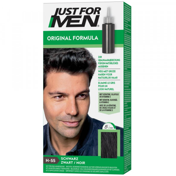 Abbildung für JUST for men Tönungsshampoo schwarz