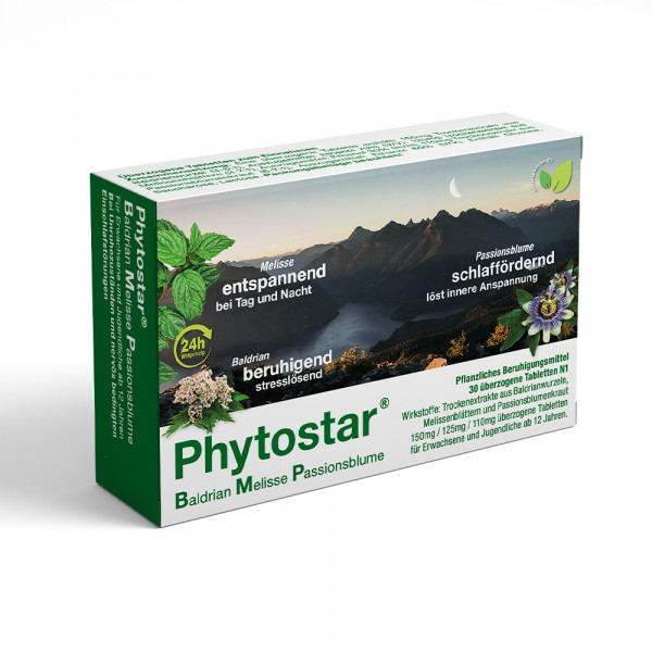 Abbildung für PHYTOSTAR Baldrian Melisse Passionsb.150/125/110mg