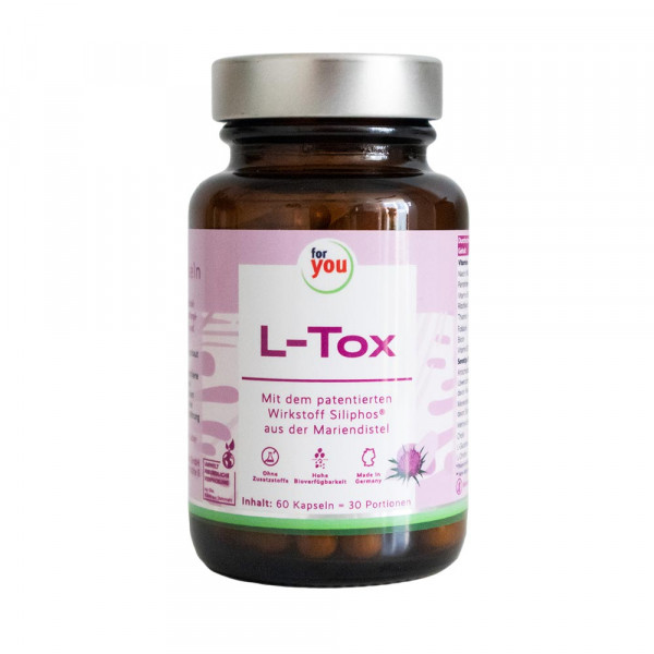 Abbildung für FOR YOU L-Tox Leber Detox Kapseln