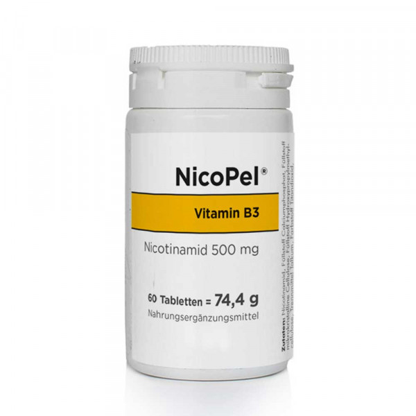 Abbildung für NICOPEL Nicotinamid 500 mg Kapseln