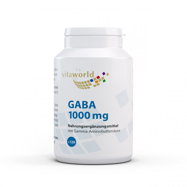 Abbildung für GABA 1000 mg Tabletten