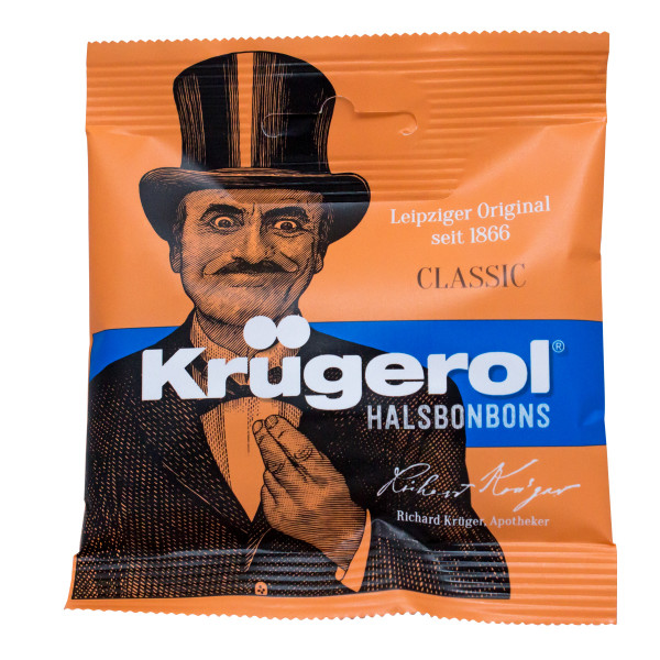 Abbildung für KRÜGEROL Halsbonbons zuckerhaltig