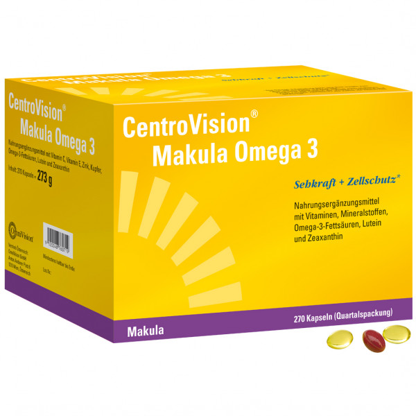Abbildung für CENTROVISION Makula Omega-3 Kapseln