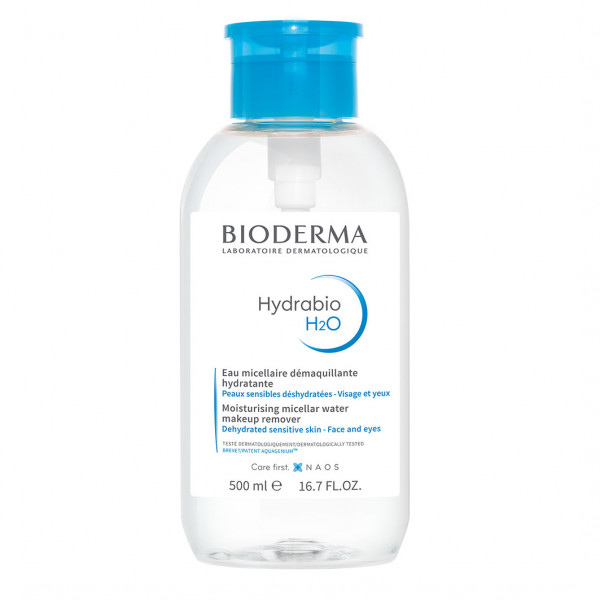 Abbildung für Hydrabio H2O - Das dermatologische Mizellenreinigungswasser. Spendet Feuchtigkeit und bewahrt das Gleichgewichtder Haut