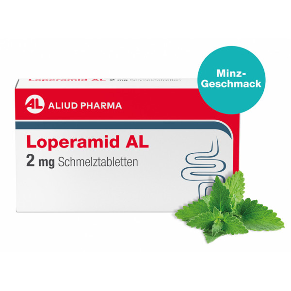Abbildung für LOPERAMID AL 2 mg Schmelztabletten