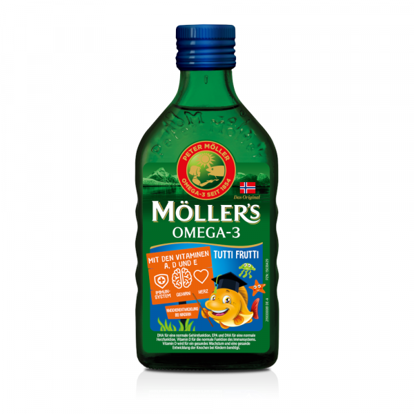 Abbildung für MÖLLER'S Omega-3 Kids Fruchtgeschmack Öl