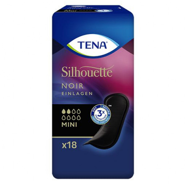 Abbildung für TENA SILHOUETTE Inkontinenz Einlagen mini noir