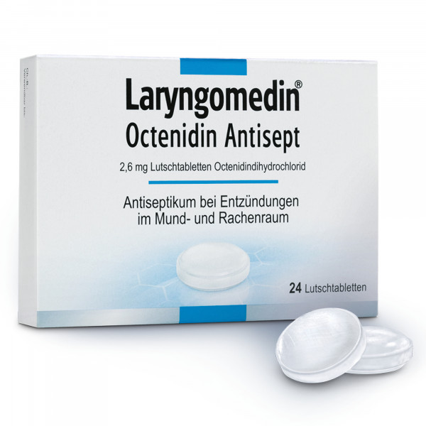 Abbildung für LARYNGOMEDIN Octenidin Antisept 2,6 mg Lutschtabl.