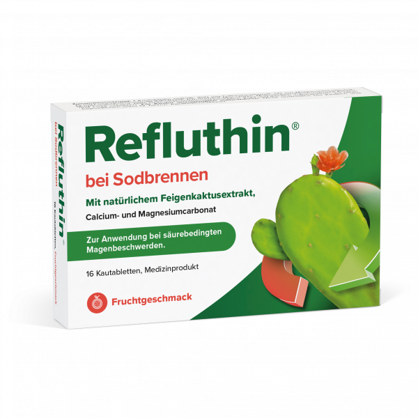 Abbildung für REFLUTHIN bei Sodbrennen Kautabletten Frucht