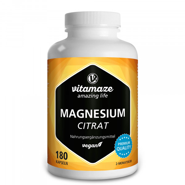 Abbildung für MAGNESIUMCITRAT 360 mg vegan Kapseln