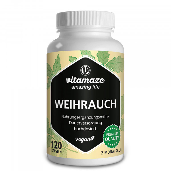 Abbildung für WEIHRAUCH 900 mg hochdosiert vegan Kapseln