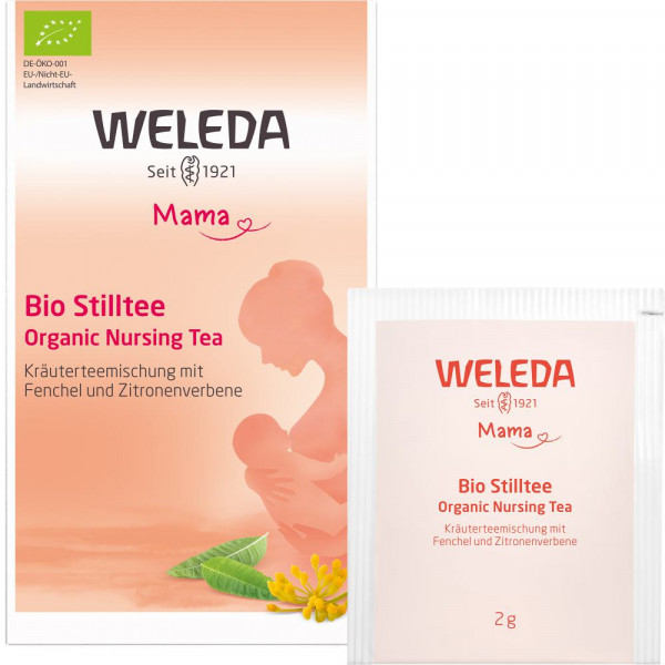 Abbildung für Weleda Bio Stilltee; fördert eine harmonische Stillbeziehung