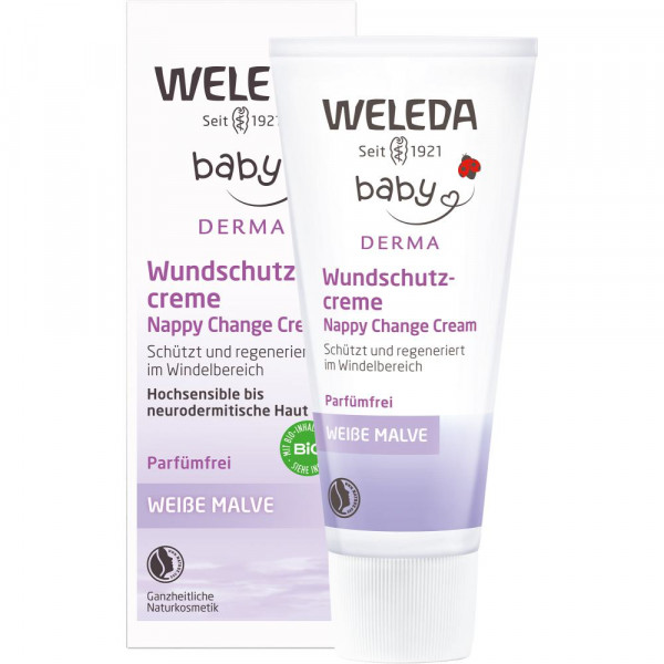 Abbildung für Weleda Baby Wundschutzcreme Weiße Malve - Parfümfreie Pflege