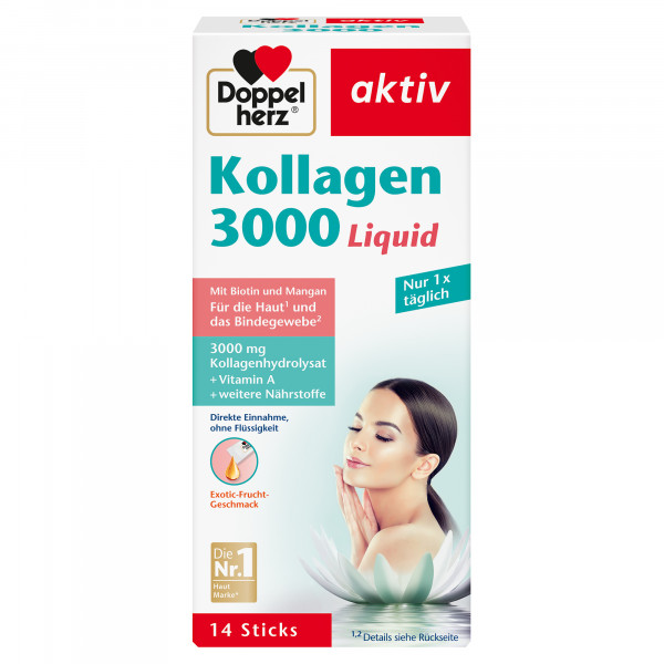 Abbildung für DOPPELHERZ Kollagen 3000 Liquid Sticks
