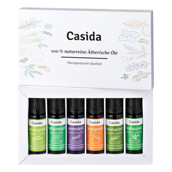 Abbildung für ÄTHERISCHE Öle Set naturrein Top 6 Aromatherapie