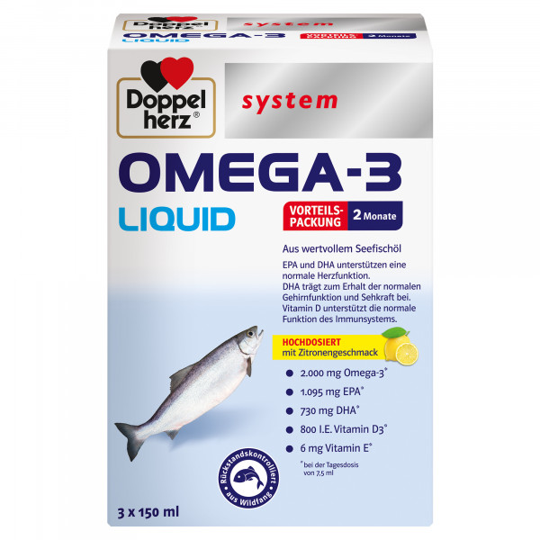 Abbildung für DOPPELHERZ Omega-3 Liquid system