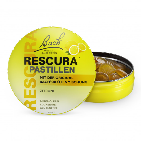 Abbildung für Bach RESCURA® Pastillen, Zitrone, 50g