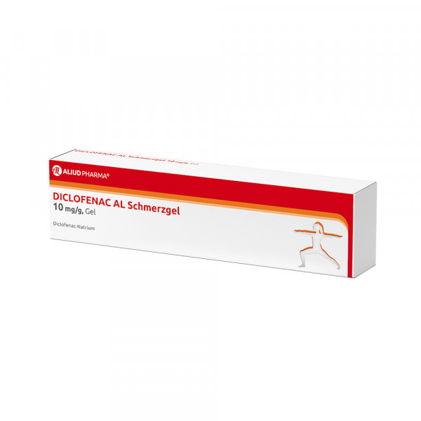 Abbildung für Diclofenac AL Schmerzgel 10 mg / g für akute Muskelschmerzen bei Erwachsenen