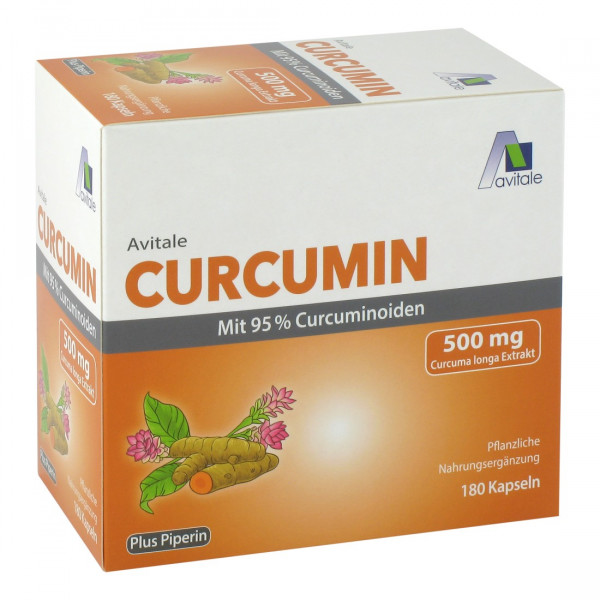 Abbildung für CURCUMIN 500 mg 95% Curcuminoide+Piperin Kapseln