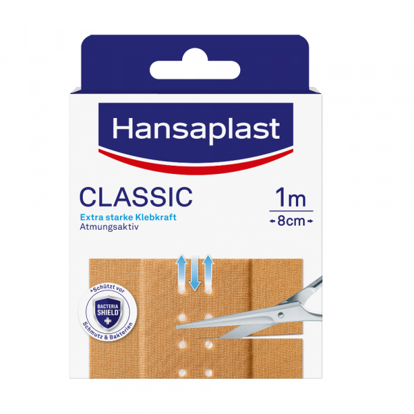 Abbildung für HANSAPLAST Classic Pflaster 8cm x1 m
