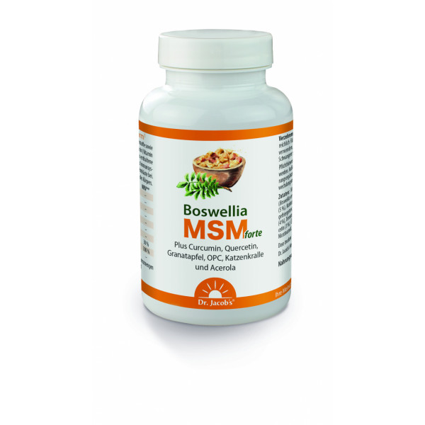 Abbildung für BOSWELLIA MSM forte Dr.Jacob's Tabletten