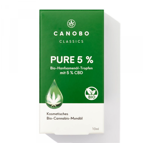 Abbildung für CANOBO Pure 5% CBD Tropfen