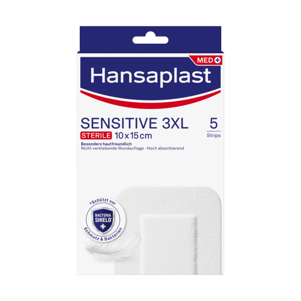 Abbildung für HANSAPLAST Sensitive Wundverband steril 10x15 cm