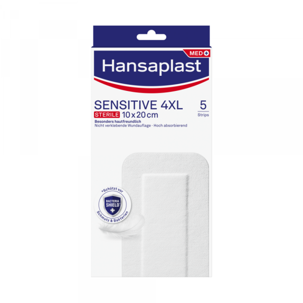 Abbildung für HANSAPLAST Sensitive Wundverband steril 10x20 cm