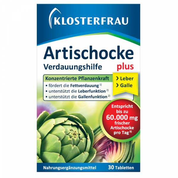 Abbildung für KLOSTERFRAU Artischocke plus Tabletten