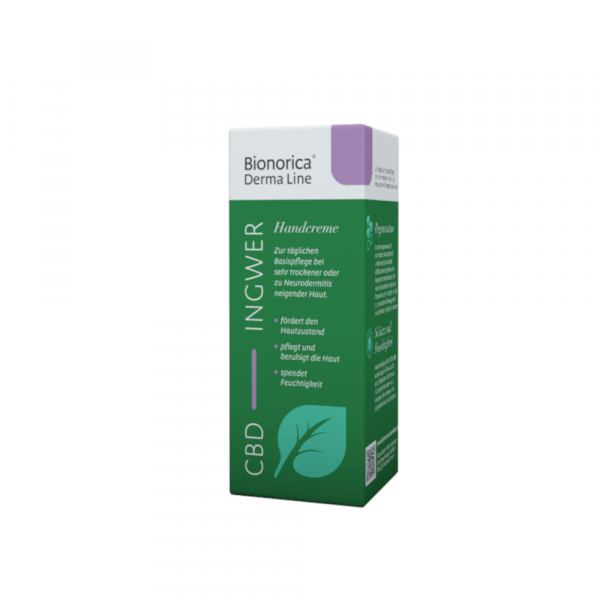 Abbildung für BIONORICA Derma Line Ingwer-CBD Handcreme