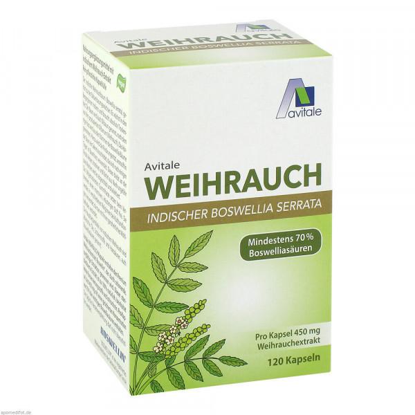 Abbildung für WEIHRAUCH 450 mg Boswellia Serrata Kapseln