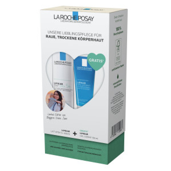 Abbildung für LA ROCHE-POSAY Lip.Lait Urea 5+ 400ml Routine-Set 21
