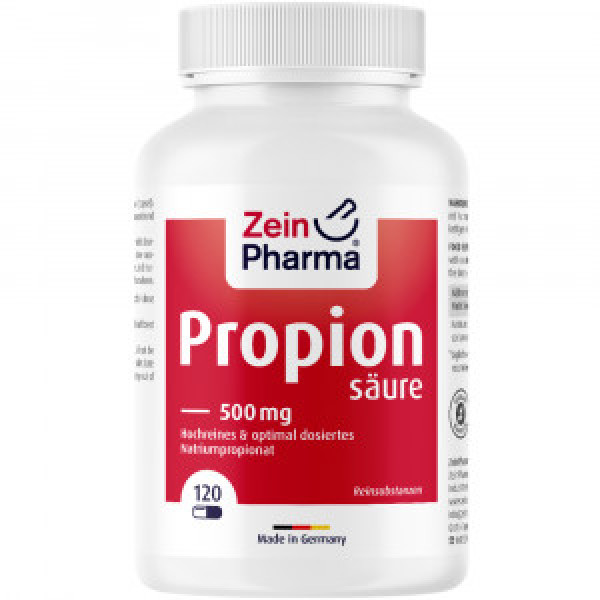 Abbildung für PROPIONSÄURE 500 mg Kapseln