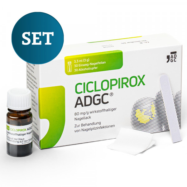 Abbildung für CICLOPIROX ADGC 80 mg/g wirkstoffhalt.Nagellack