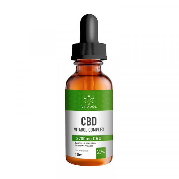 Abbildung für CBD 27% Bio Hanfextrakt Öl Vitadol Complex